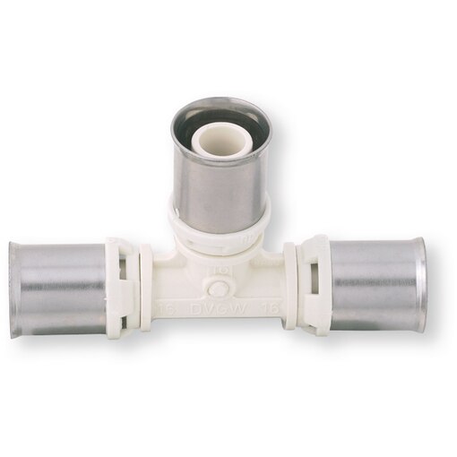 Raccord à sertir T égal tube multicouche 26x3